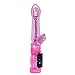 Besde Adult Sex Waterproof Women Vibrating Bead Stimulation Vibrator Massager Adult Sex Toy (Pink)