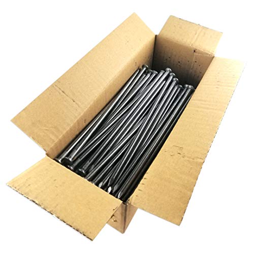 50x Nägel Stahlnägel Drahtstifte Blank 8 x 300mm