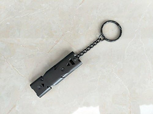 4 Types Emergency Survival Whistle Stainless Steel Coach Whistle with Powerful Loud Sound for Outdoor Emergency Situation Safety Whistle EDC Tools 1 PCS