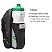 ROCKBROS Bike Saddle Bags with Water Bottle Pouch Waterproof Bike Bags Under Seat Pack for Mountain Road Bike Saddle Bag Bicycles Storage Bag 1.6L