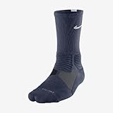 NIKE Hyper Elite Basketball Crew Socks - M - Midnight Navy/White