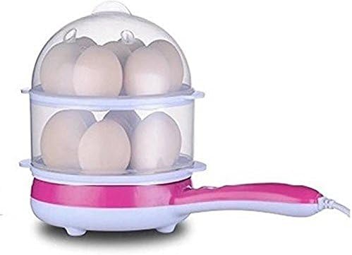 Sopernex® Stainless Steel Electric14 Egg Poacher for Steaming, Cooking, Boiling and Frying, Multicolour
