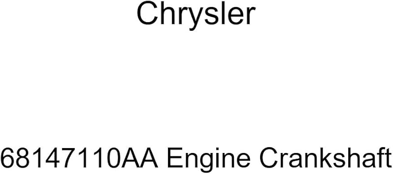 Chrysler 68109 834aa