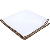 Flairs New York Gentleman's Essentials Weekend Casual White Pocket Square