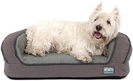 waterproof bolster dog bed