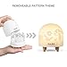 LED Night Light for Kids, iSiLER Portable Silicone Cute Nursery Night Lamp, Romantic Dim Mood Lamp, Touch Control Bedside Lamp, Baby Night light BPA-Free, 48 Hours Runtime