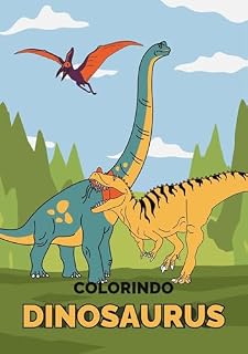 Livro COLORINDO DINOSAUROS