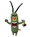 Spongebob Squarepants Plankton Plush - Nickelodeon Spongebob Plankton Stuffed Toy (16 In)