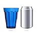 Rhapsody 12-ounce Plastic Tumblers | set of 8 in 4 Assorted Colors