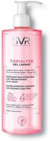 Svr laboratoires topialyse cleansing gel lavant 400ml. for sensitive & dry Skin Beauty Gift