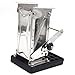 Marine Stainless Steel Auxiliary Outboard Motor Bracket FOR 2-STROKE MOTORS - Up To 25hp (Stainless Steel - Black)