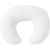 QUENESS Nursing Pillow and Positioner, Breastfeeding, Bottle Feeding, Baby Sitting Support, Tummy Time Support for Baby Boys and Girls, Propping Baby Pillow (Naked Pillow)
