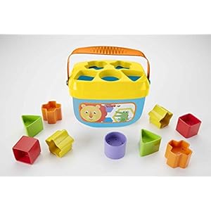 Fisher-Price-Babys-First-Blocks Fisher-Price Baby's First Blocks, Set of 10 Blocks for Classic Stacking and Sorting Play for Baby & Infants, Ages 6…
