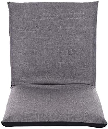 SuperUS Indoor Adjustable Soft-Brushed Polyester Cord Five-Position Multiangle Floor Chair,