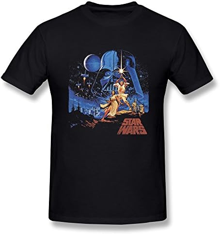 Jahei Custom Star Wars Classic Scene Mens Shirt Black XXL