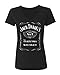 Women's Whiskey Logo Tee Black Small