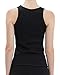 Roseate Women's Body Shaper Tummy Fat Burner Sweat Tank Top Weight Loss Neoprene Shapewear with Zip L