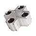 Vktech 4 Pcs SC20UU 20mm Aluminum Linear Motion Ball Bearing Slide Bushing for CNC