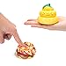 WATINC 20 Pcs Kawaii Colorful Food and Animals Set Key Chain Mini Soft Donut Squishy Cream Scented Stress Relif Toy, Party Supplies Decorative Props Gift Hand Toy for Kids