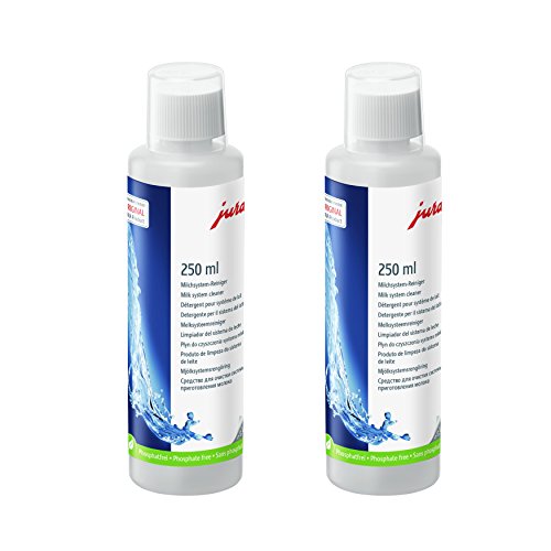 Jura 250 mL Milk System Cleaner for All Frothing Systems, Set of 2