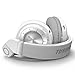 Bluedio T2 Turbine Bluetooth Wireless Stereo Rotary Headphones with Mic, 57mm Drivers, White