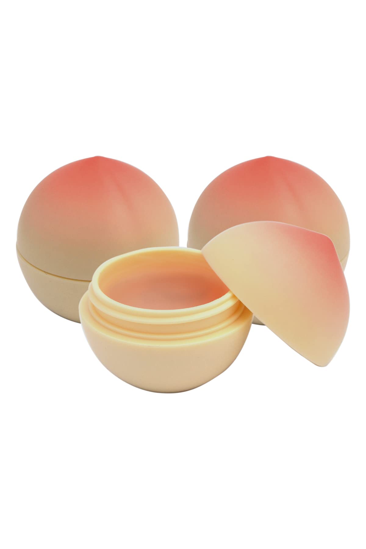 Tonymoly Mini Peach Lip Balm – Moisturizing & Hydrating Korean Lip Balm for Lips, Long-Lasting, Travel-Friendly, Peach Scent, Gift for Women & Men