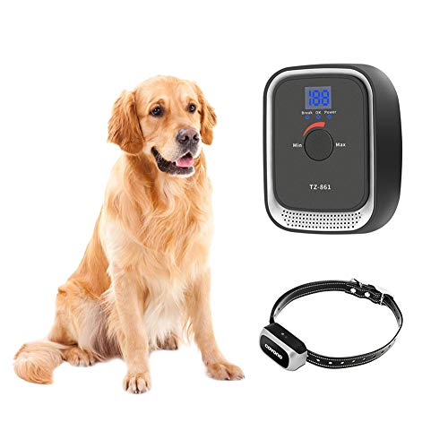 COVONO Underground Pet Containment System,Electric Dog Fence(In-Ground/Aboveground Installation,Waterproof/Rechargeable Collar,Static/Tone Correction,Support 1 Dog)