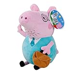 Peppa Pig Characters,Original Soft Toys:Daddy,Mummy,Peppa &George Pig Available (Daddy Pig)