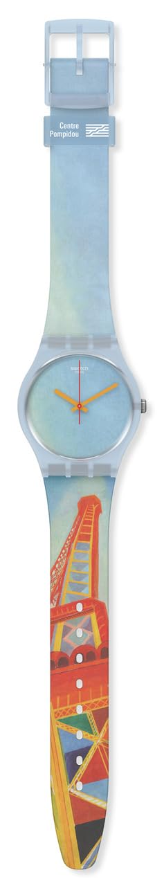 Swatch Eiffel Tower, by Robert Delaunay Unisex Watch (Model: GZ357)