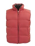 Tempco Men's Reversible Puffer Vest - Large - Red/Black
