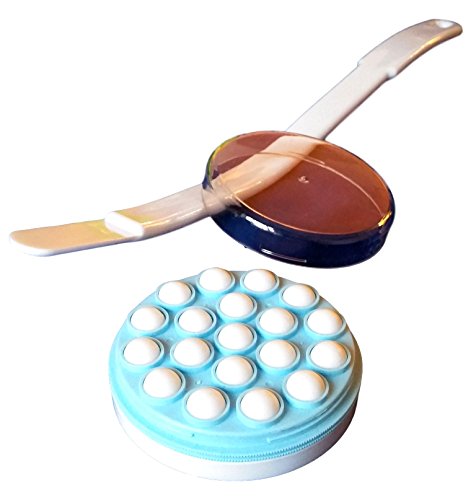 Spa Relaxus Long Reach Lotion Applicator, Container And Massager. 19 Rotating Balls. 17"