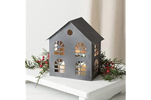 CTW HOME COLLECTION Galvanized Manor Christmas Luminary
