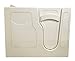28 x 53 Right Drain SOAKING Walk-In Bathtub - 2853 Biscuit Bath Tub