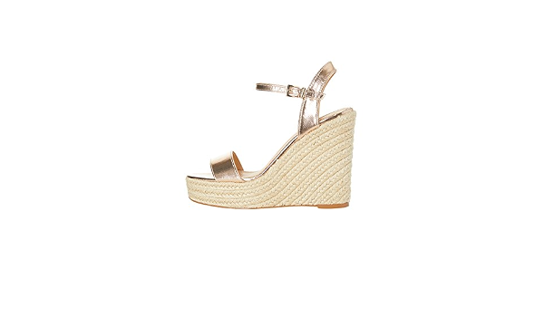 Lipsy Mujer Cuñas De Esparto Metalizadas Veraniegas Plataforma Dorado EU 41  (UK 8) : Amazon.es: Zapatos y complementos