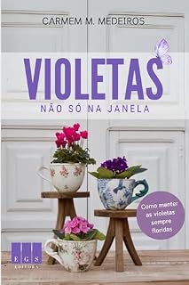 Livro Violetas não só na janela