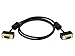 Monoprice 3ft Ultra Slim SVGA Super VGA 30/32AWG M/M Monitor Cable w/ ferrites (Gold Plated Connector)