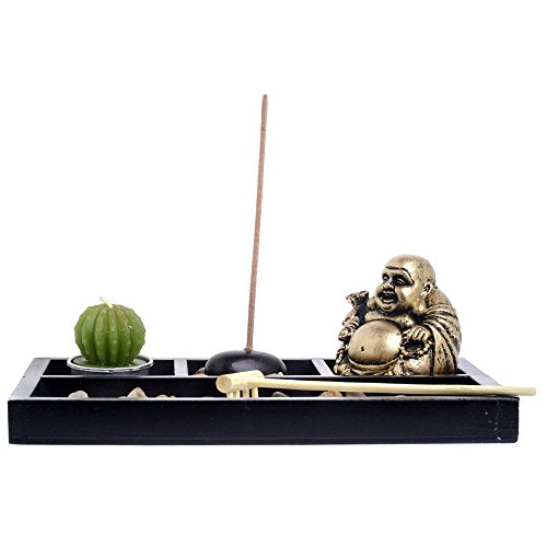 London-Boutique-Thai-Sitting-Down-Buddha-Ornament-Statue-Candle-Holders-Natural-Stone-Rattan-Incense-Gift-Set-Laughing-Buddha-HY197
