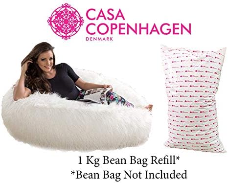 Casa Copenhagen 1 KG Large Bean Bag Refill Filler