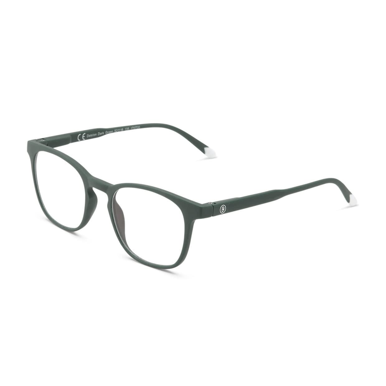 BARNER - Unisex blue light glasses without prescription, Anti-blue light - Model Dalston Dark Green — image 1