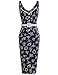 MUXXN Women's 1950s Retro Vintage Cap Sleeve Coaktail Swing Dress