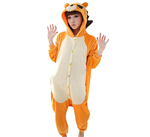 Mojessy Unisex-adult Kigurumi Onesie Pajamas Cartoon Sleepwear Costumes