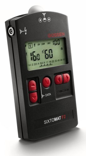 Gossen GO H264A Sixtomat F2 Light Meter f/Flash, Ambient, Cine and Reflective Metering (Black) - Thumbnail 2
