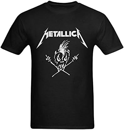 XouAEN Men's Metallica Heavy Album T-shirt Size Small