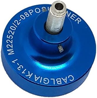 Cablegia K13-1 M22520/2-08 K13-1 Positioner for Coax Crimp Tool Crimp Contacts Pin #20 M39029/64-369,63-928, Soc #20 M39029/63-368,63-968