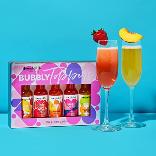 Thoughtfully Cocktails, Bubbly Toppers Gift Set, Add a Splash of Flavor