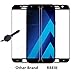 [2 Pack] Samsung Galaxy A7 2017 Screen Protector Glass Full Cover - RBEIK 9H Hardness Full Coverage Bubble Free Tempered Glass Screen Protector for Samsung Galaxy A7 2017, Black