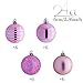 Valery Madelyn 24ct 60mm Essential Pink Basic Ball Shatterproof Christmas Ball Ornaments Decoration for Christmas Tree
