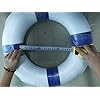 Foam-Swim-Rings-Swimming-Pool-Life-Ring-Buoy-with-Perimeter-Rope-for-Kids-Blue