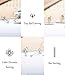 Sllaiss 6 Pairs 925 Sterling Silver Small Bar Stud Earrings Set