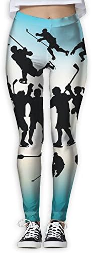 TVGRYIU Womens Pants Jogger Fitness Bodybuilding Compression Tights Long Trousers Ice Hockey Much